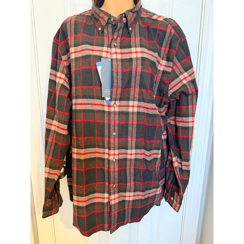 Pendleton | Mason Plaid Flannel Button Down Shirt NWT large